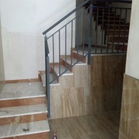 Bajada a cota cero de ascensor en CP Paseo del Saladar 13. Denia.